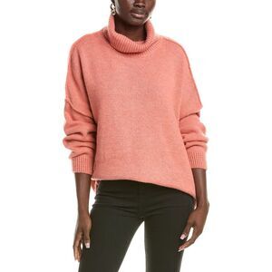 Anna Kay Womens  Le Lychee Cashmere-Blend Sweater, Orange